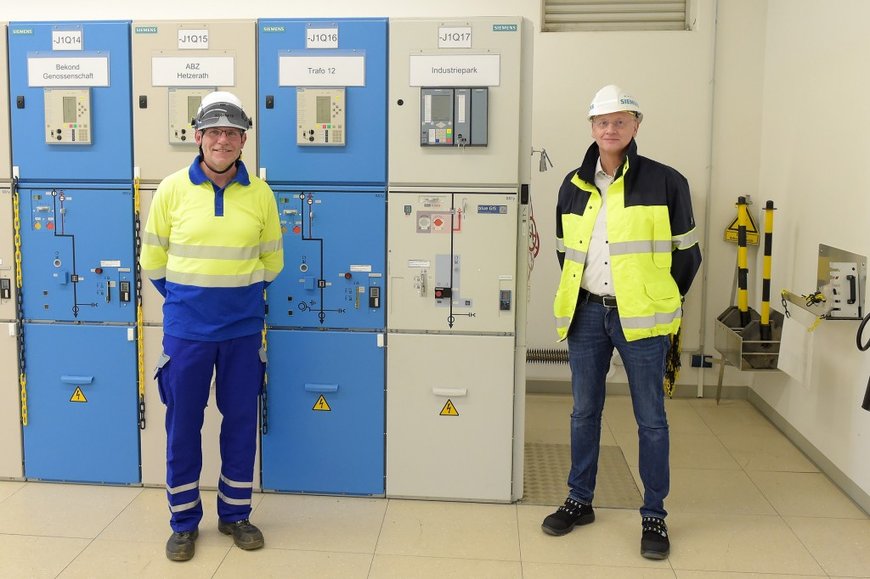 First F-gas-free NXPLUS C 24 circuit-breaker panel from Siemens goes into operation